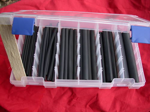ADHESIVE LINED 3:1 HEAT SHRINK TUBING KIT 1/8 3/16 1/4 1/2 3/4 glue water tight