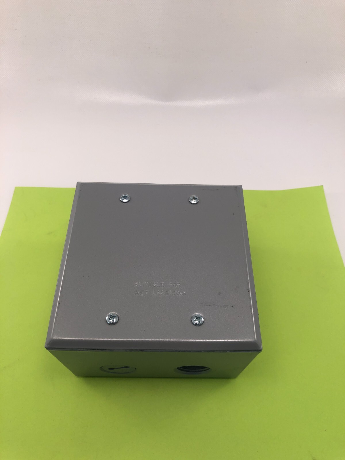 Electrical Box 2-Gang 5 inlets 1/2″ E121488/LR57925 (4.5″x4.5″x2.7″) Lot0f 12