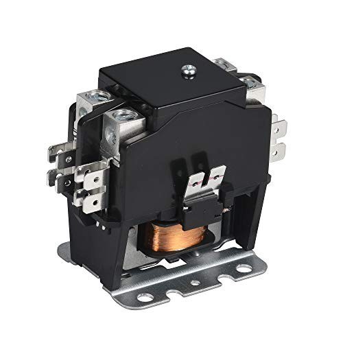 Heavy Duty 2 Pole 40A HVAC Contactor – 208/240V, UL Listed, A2L Compliant, AC Un