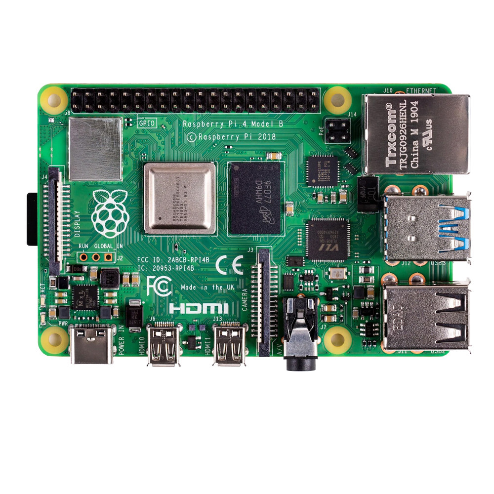 Raspberry Pi 4 Model B Quad Core 64 Bit WiFi Bluetooth (8GB) C1325-8GB