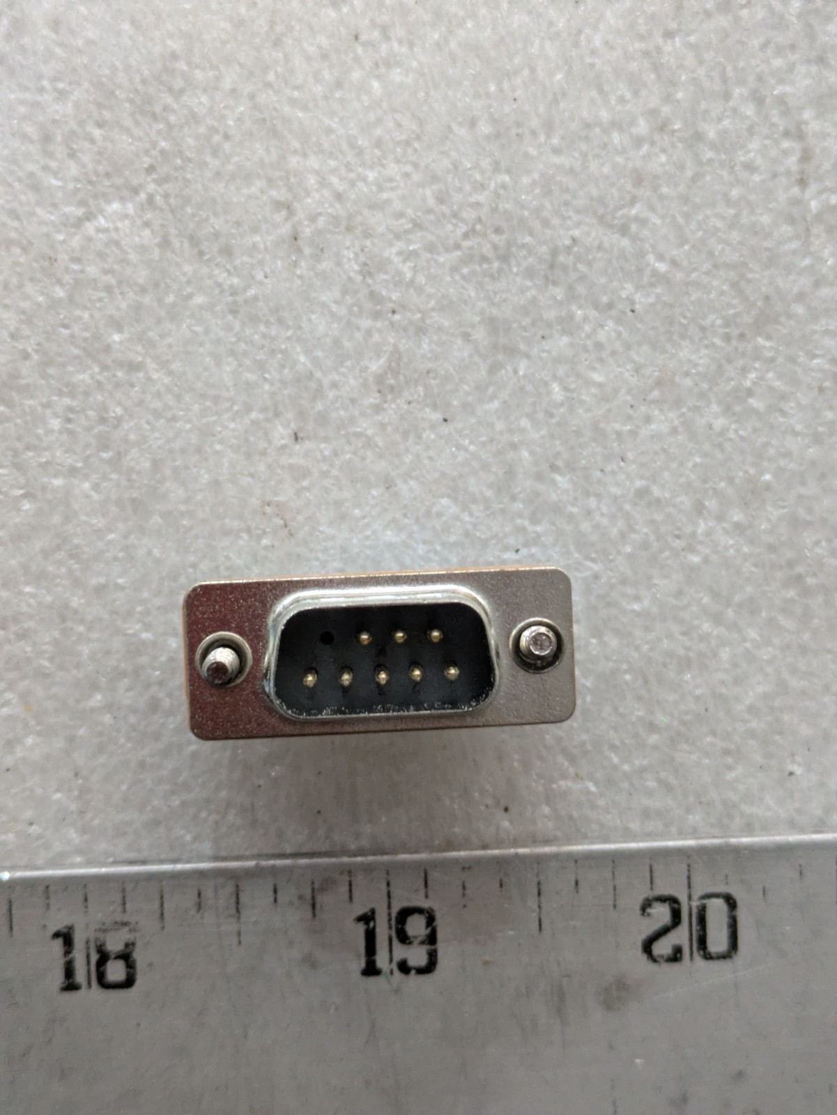 DB9 Null Modem Adapter Male to Female RS-232 Serial Connector Pack of 10