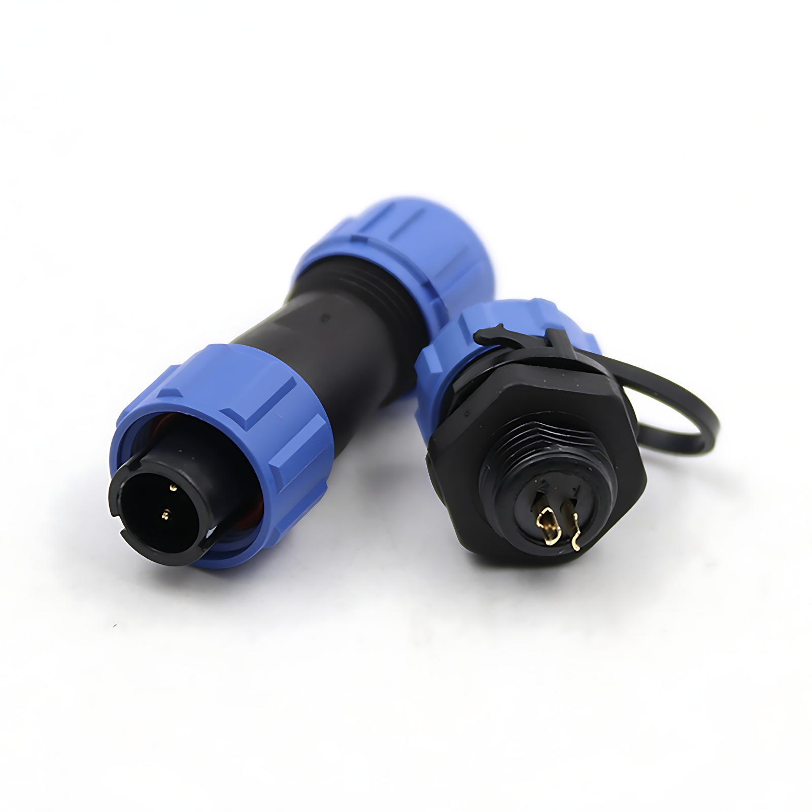 SP11 Waterproof Connector Panel Mount Circular IP68 Plug Socket 2,3,4,5,Pin