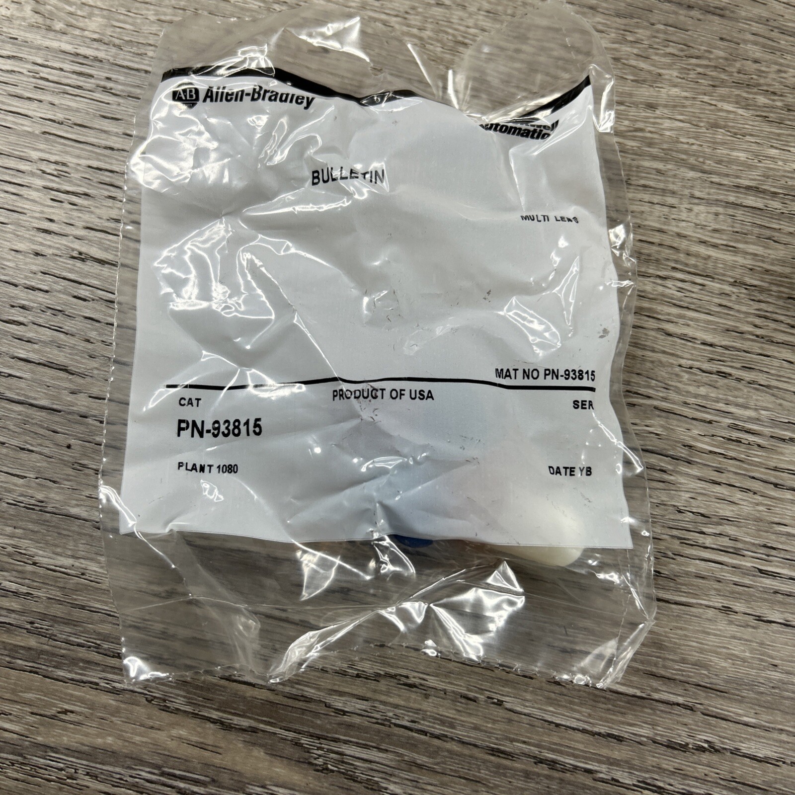 Allen Bradley 800H-N104M Ser A Multicolor Pilot Light Lens Assembly Nos Oem