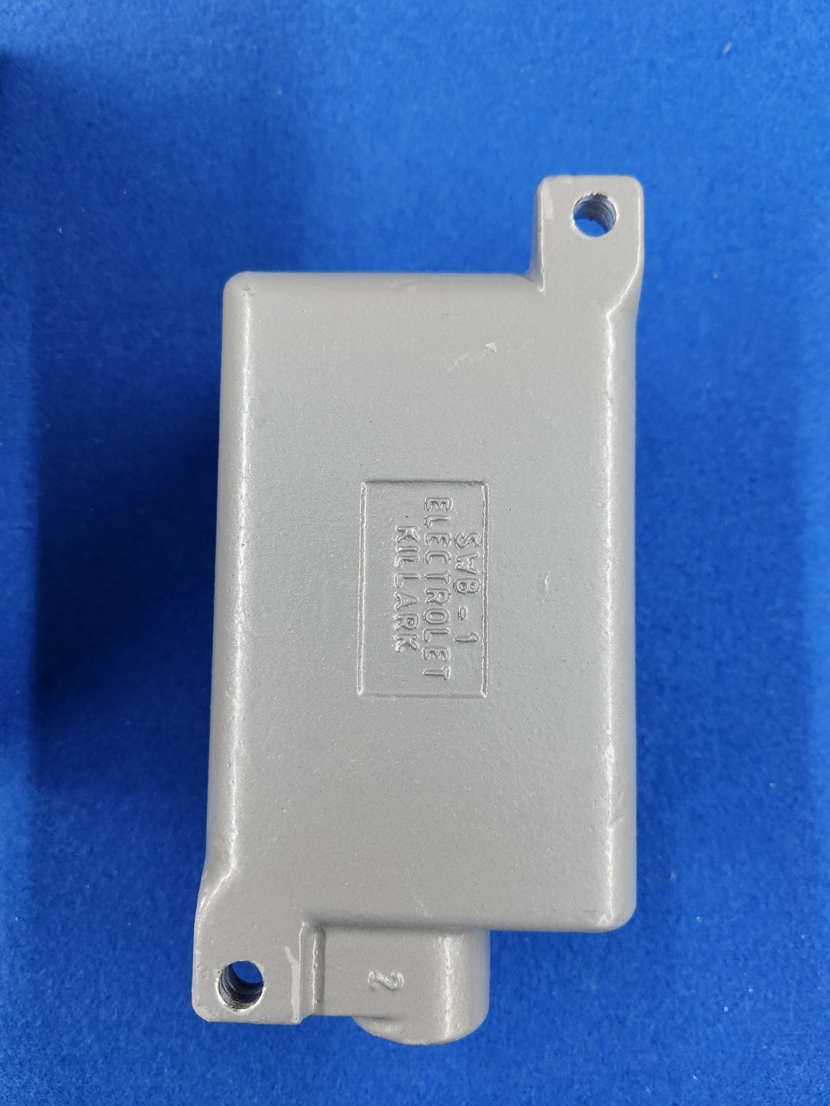 Hubbell Killark Swb-1 Electrical Box, 22 Cu In, Device Box Type, 1 Gang,