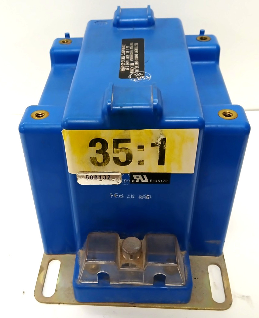 INSTRUMENT TRANSFORMERS INC VOLTAGE TRANSFORMER PRI 4200V 35:1 PTW3260422FF
