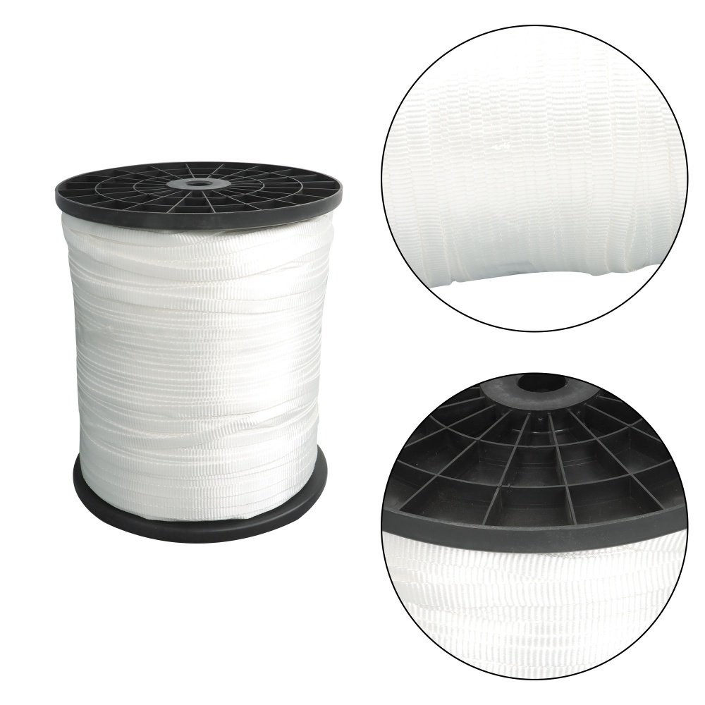 5/8″ x 3000′ Polyester Pull Tape 1800 lbf Tensile Capacity Polyester Webbing