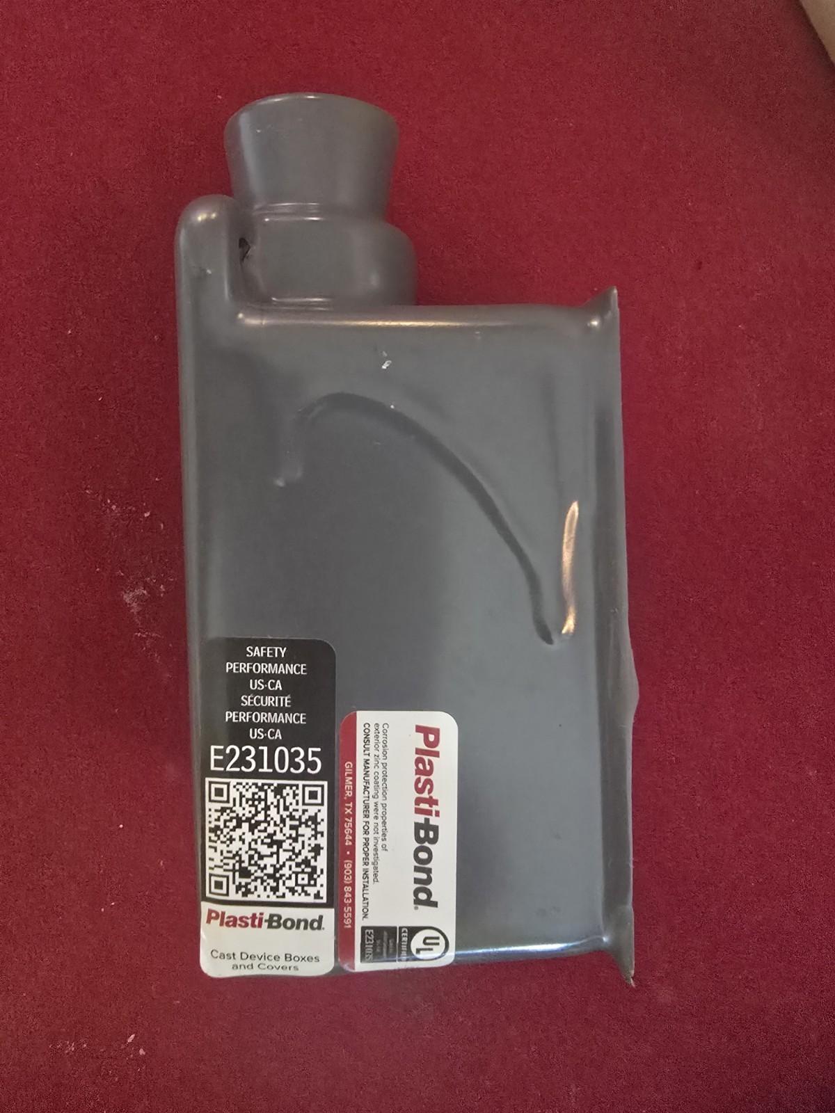 Plasti-bond PRFD2 3/4″ FD BODY WITHOUT COVER – 8 TOTAL