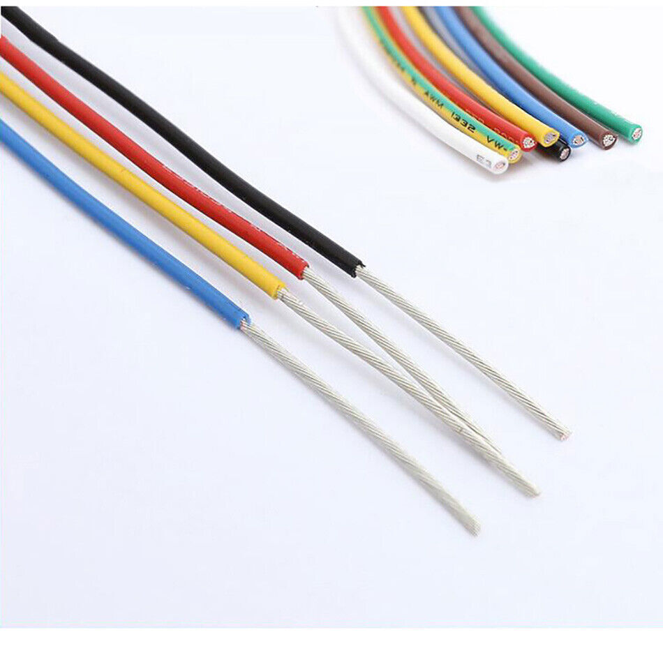 UL1332- 28/26/24/22/20/18/16/14/12AWG PTFE FEP Wire High Temp. Stranded Cable