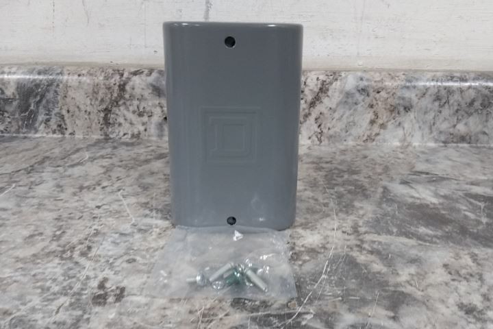 Square D 9991UE1 5 In Height 3 In Width Gray Steel Screw On Cover Enclosure