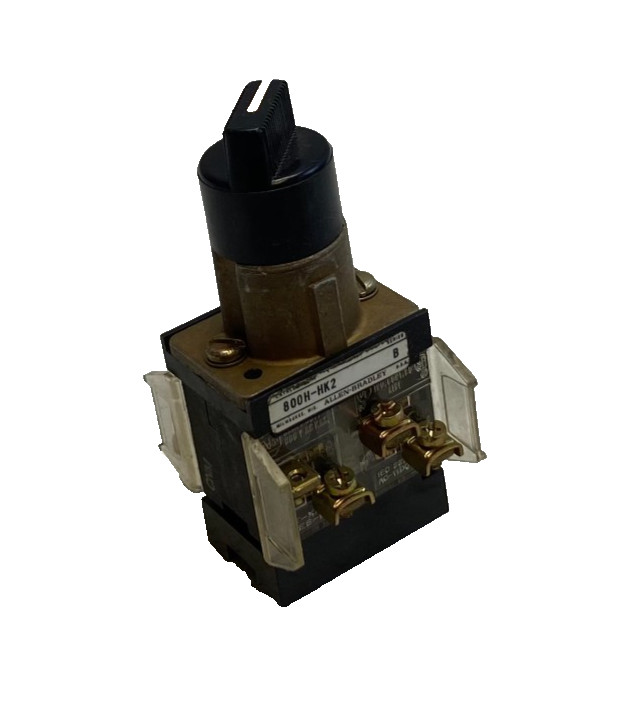 ALLEN BRADLEY 800H-HK2 BLACK SELECTOR SWITCH