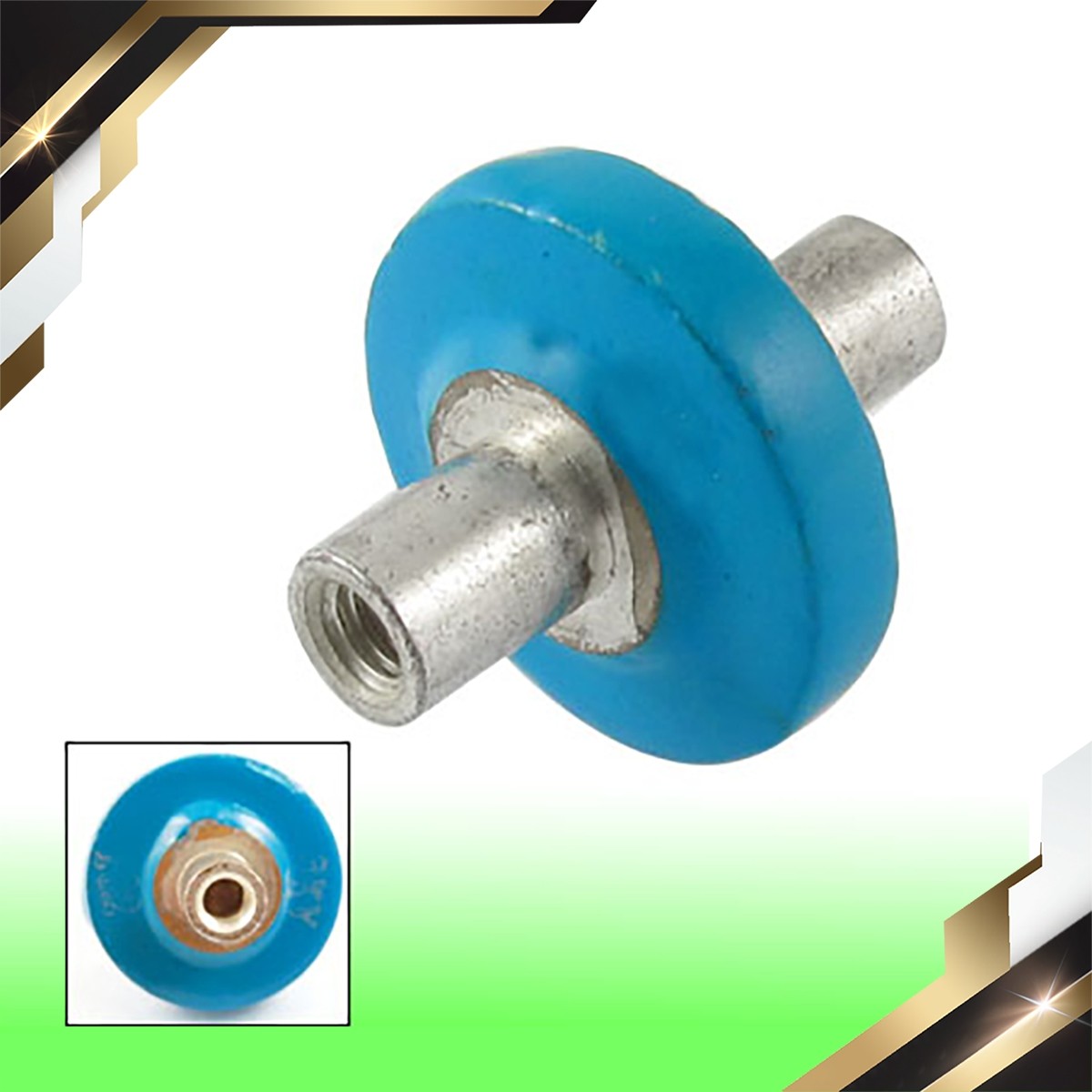 1 x High Voltage Ceramic Doorknob Capacitors Blue 3KV 1nf