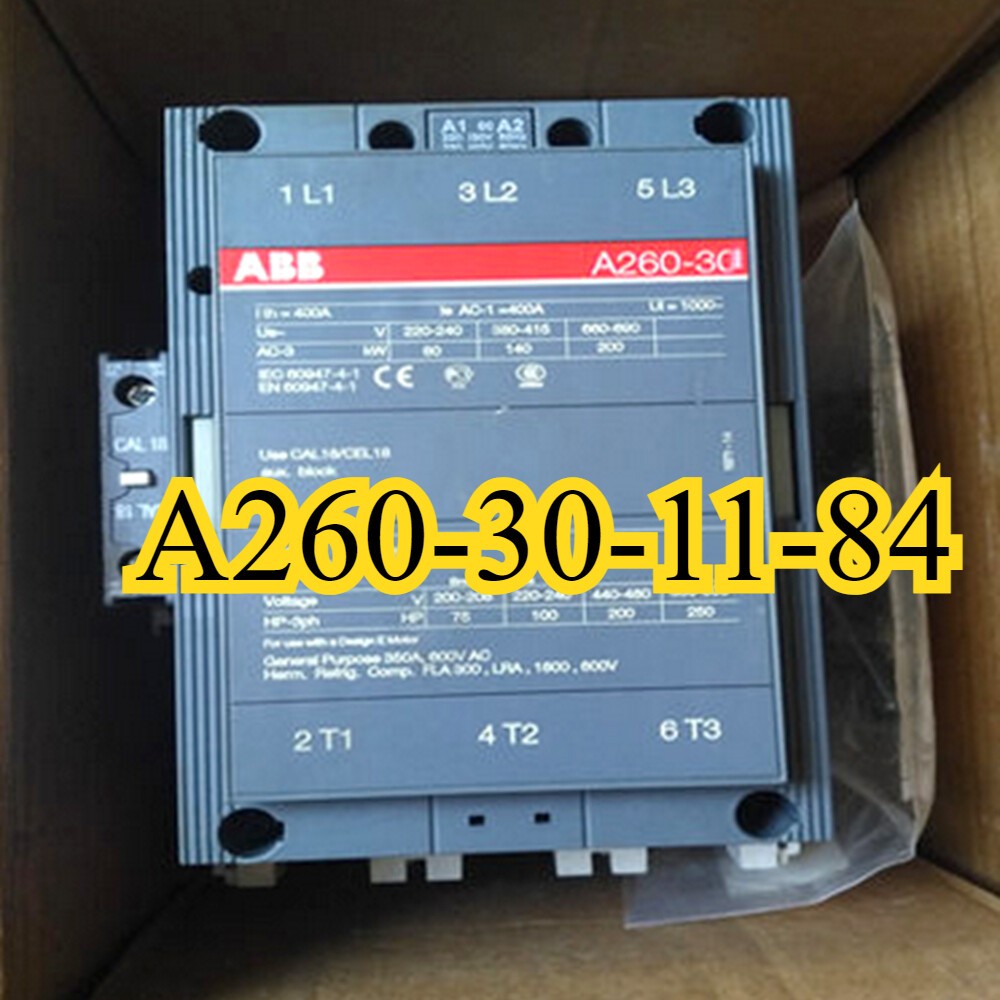 1Pc A260-30-11 Contactor 110V、220-230V 50Hz / 230-240V 60Hz、380-400V US Free TAX
