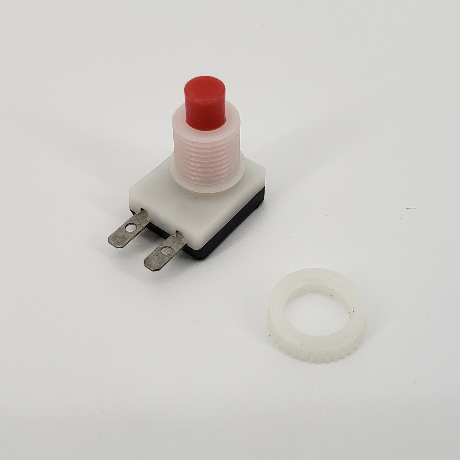 Lot of Five Judco Push Button Switch With Nut Red Trigger Button J188-1?