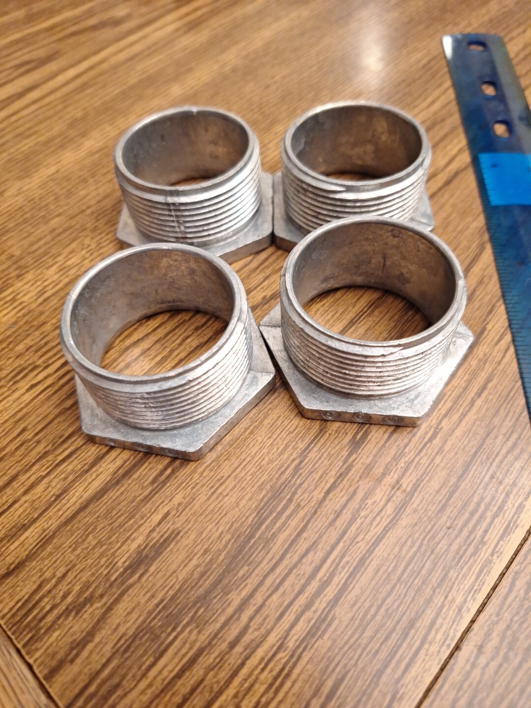 Rigid Chase Nipples Metal Conduit 1.5. Inch Qty 4