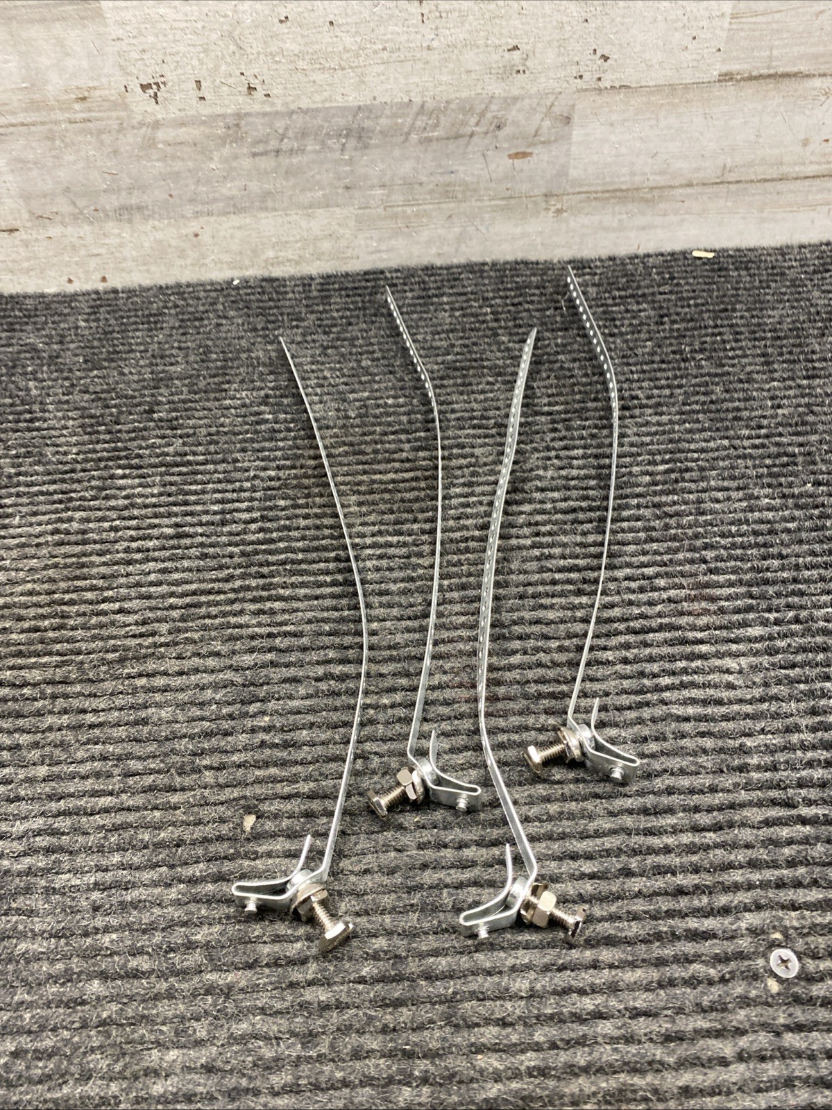 Lot of 4 SatelliteSale 12” Galvanized Steel Ground-Strap