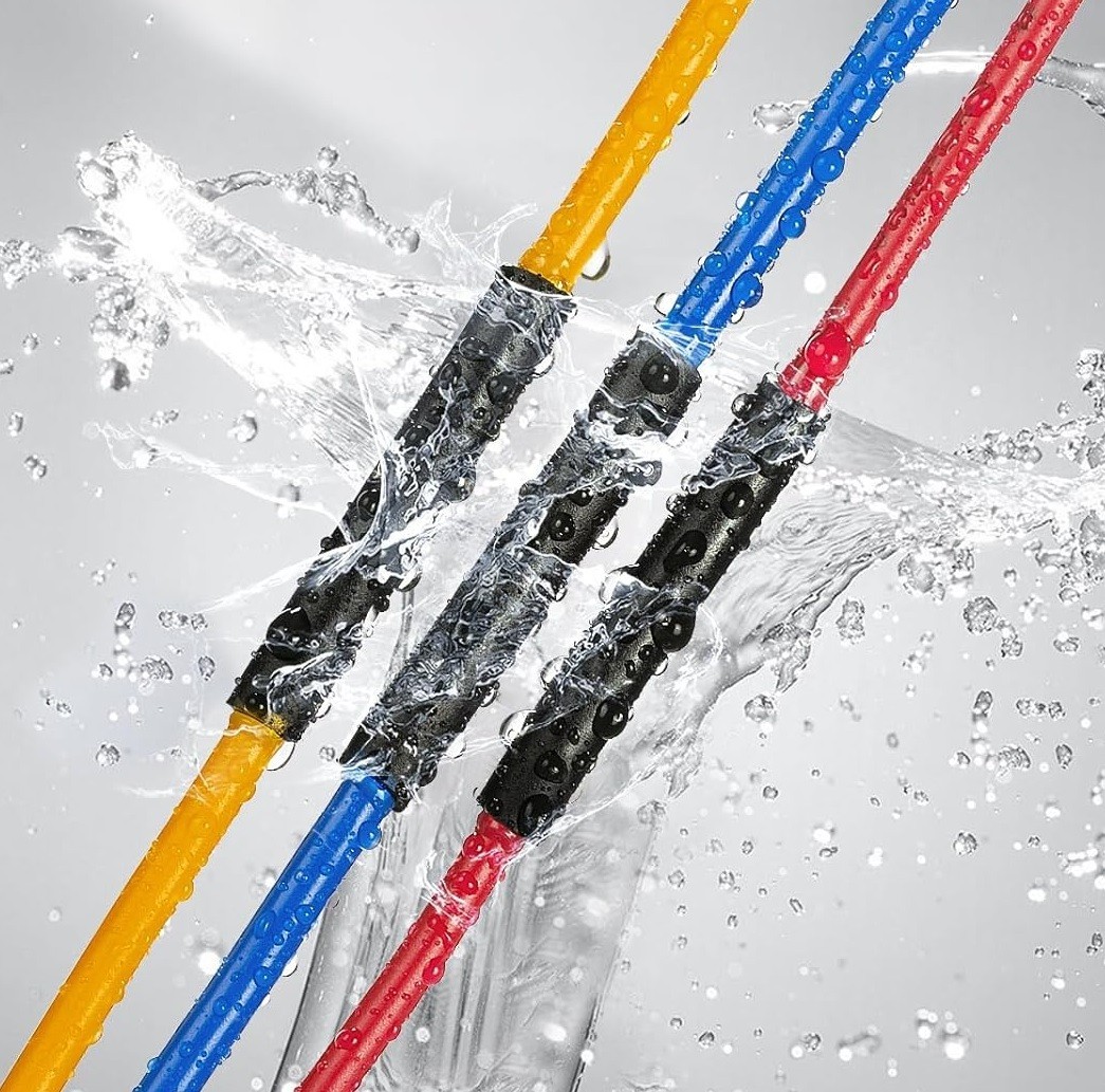 1/2″ 100 FT. 100 Feet BLACK 13mm Polyolefin 2:1 Heat Shrink Tubing Tube Cable UL
