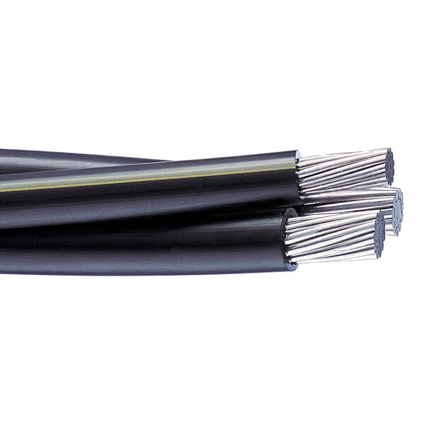 PER FOOT Monmouth 4/0-4/0-4/0 Triplex Aluminum URD Direct Burial Cable 600V