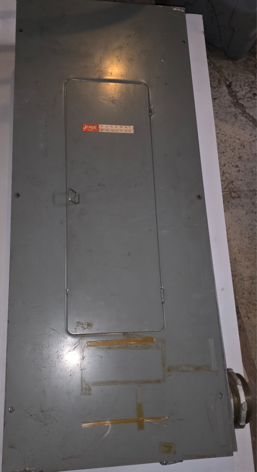 FPE Federal Pacific 340-42-400SNI 400 Amp 3 Phase electrical panel enclosure