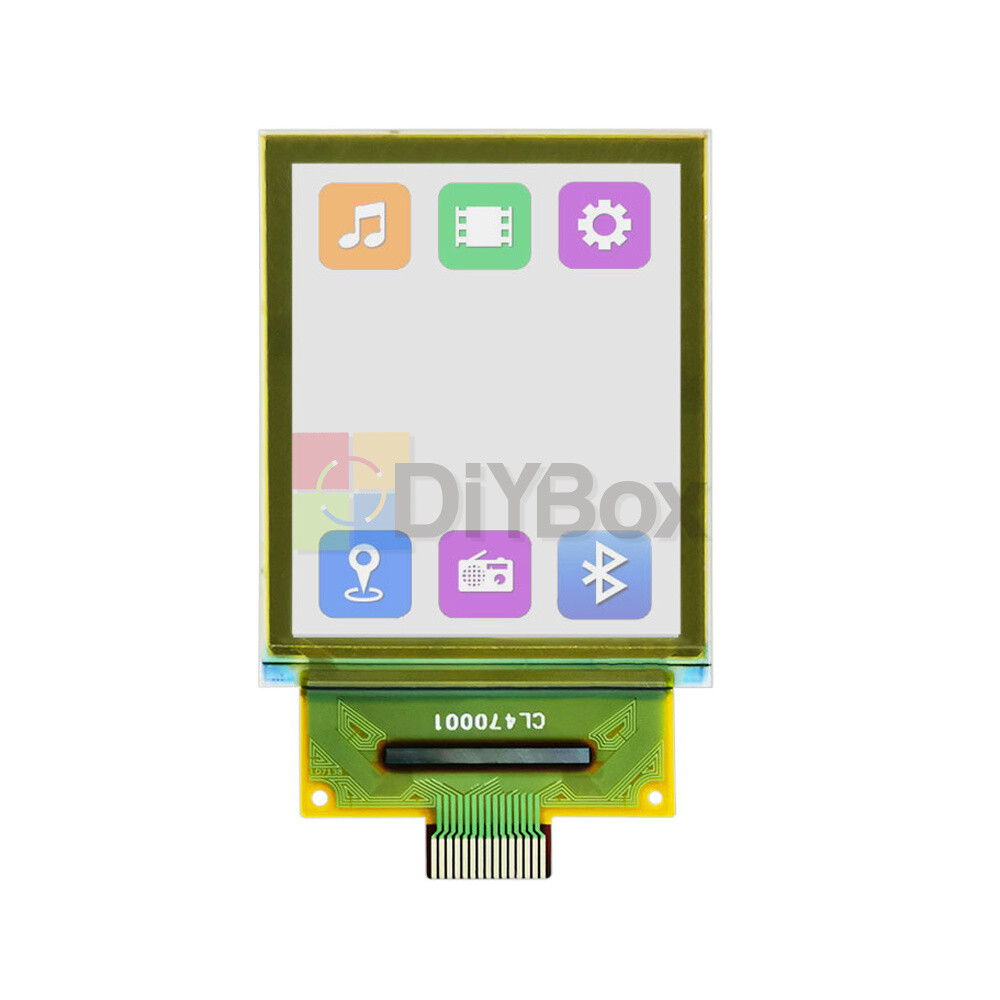 1PCS 1.5″ Color OLED Transparent Screen 128*64 Display SPI LD7318 Driver NEW