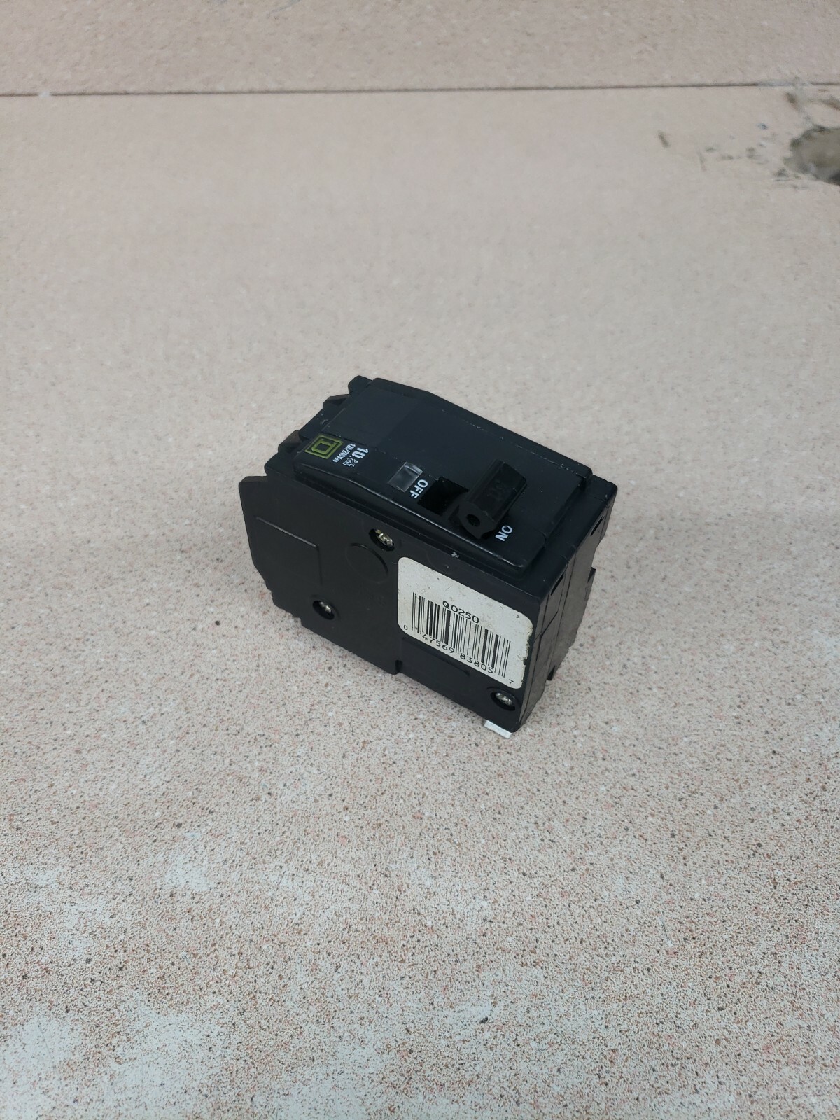 QO250 Square D 50 Amp 2 Pole Circuit Breaker Type QO Plug On 120/240VAC B#