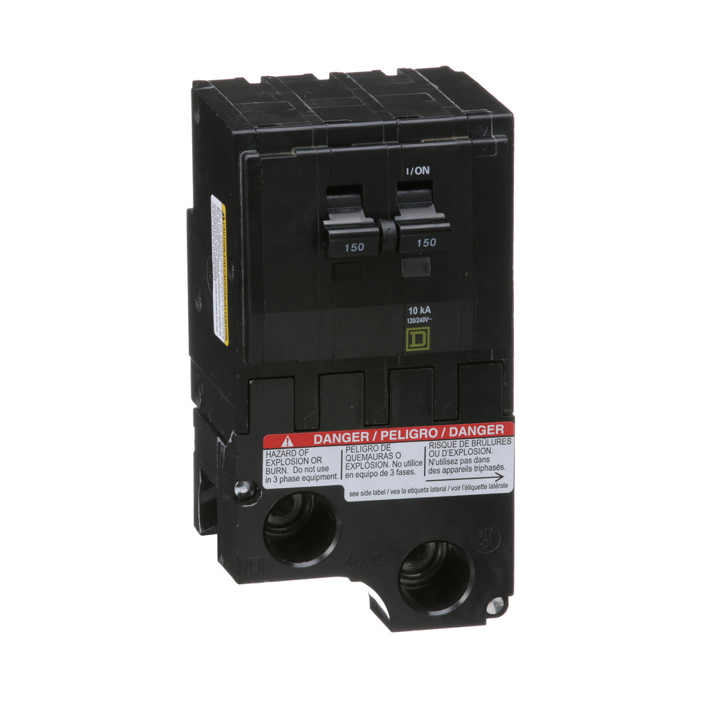 NIB – Square D – QO2150 – Mini Circuit Breaker – 150 A, 1-Phase, 240V