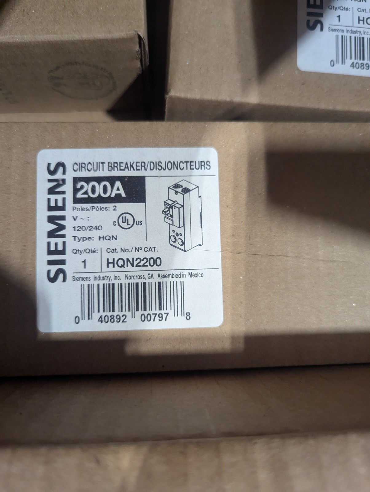 Siemens 200 A HQN3200
