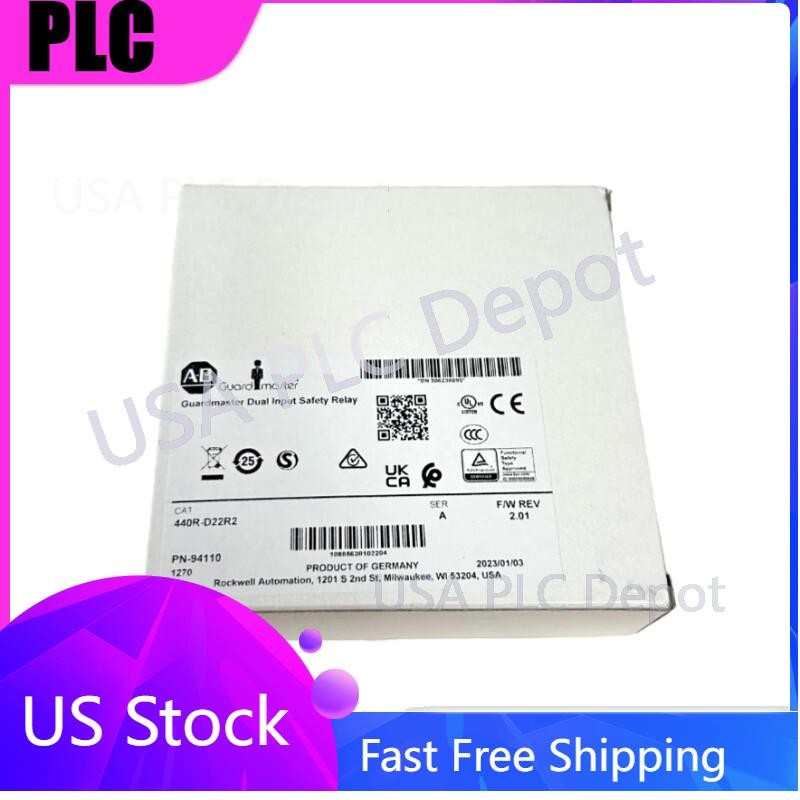 AB 440R-D22R2 Guardmaster Dual Input Safety Relay NEW 440RD22R2 US Free Tax