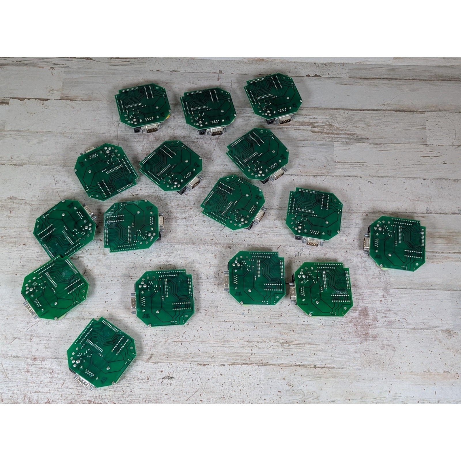 Lot Circuit Boards w Maxim MAX203CPP Transceiver Chip RAI P63664 AC-02 0203 DB-9