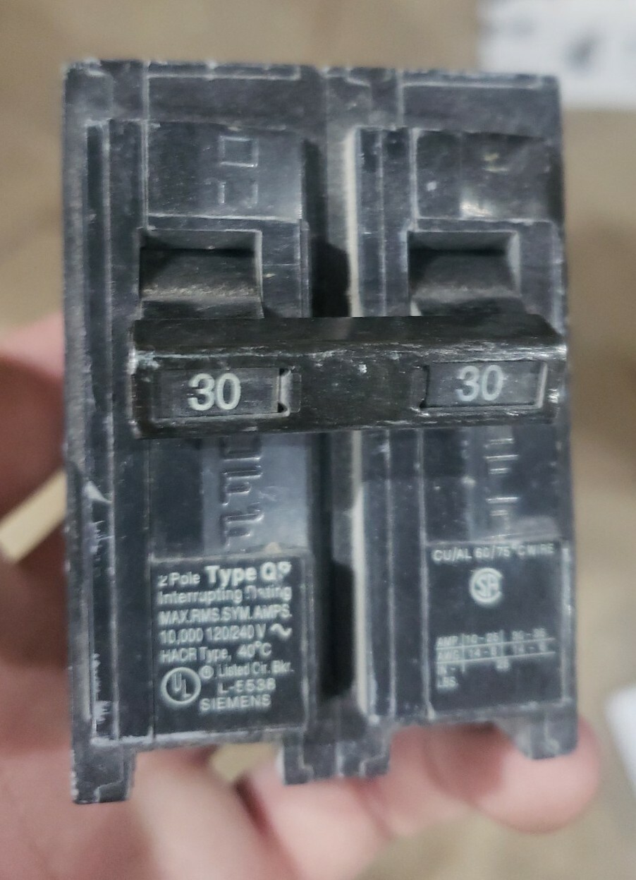 Siemens 30A 2-Pole Type QP Circuit Breaker