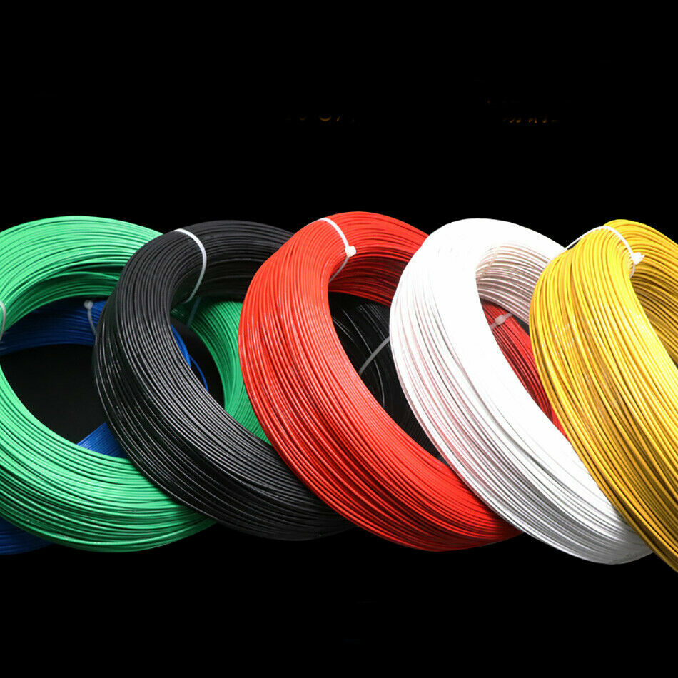FEP Wire High Temp. Multi-Stranded Cable UL1332- 28/26/24/22/20/18/16/14/12AWG