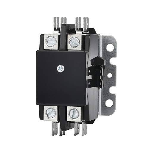 Heavy Duty 2 Pole 40A HVAC Contactor – 208/240V, UL Listed, A2L Compliant, AC Un