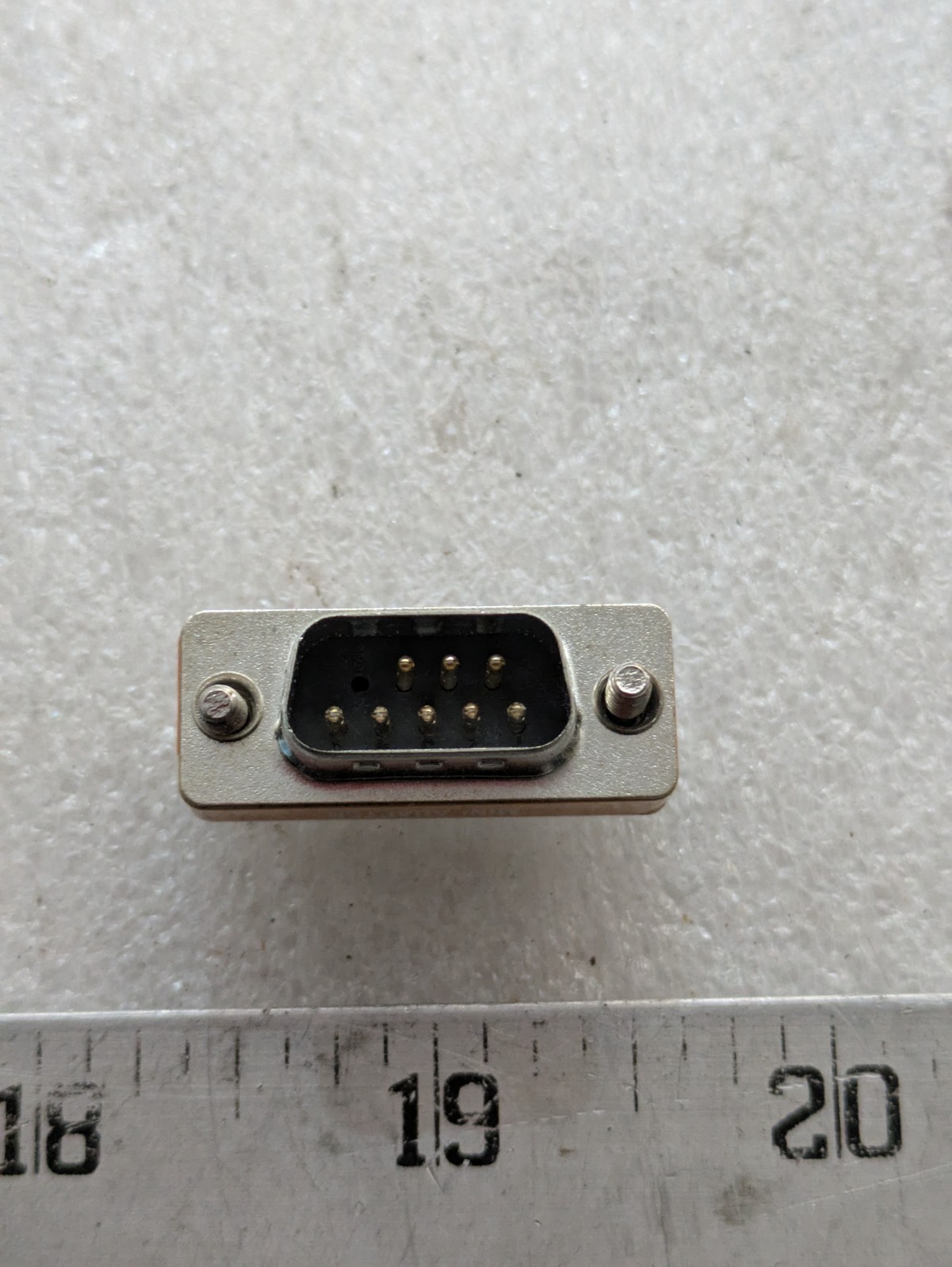 DB9 Null Modem Adapter Male to Female RS-232 Serial Connector Pack of 10
