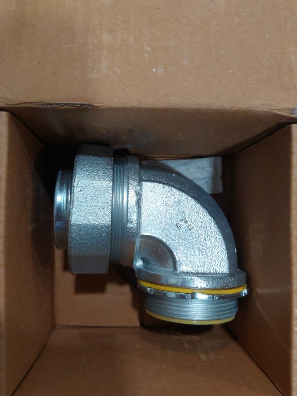CROUSE HINDS 2″ LTB20090 – 90˚ CONNECTOR Eaton Fast Free Shipping