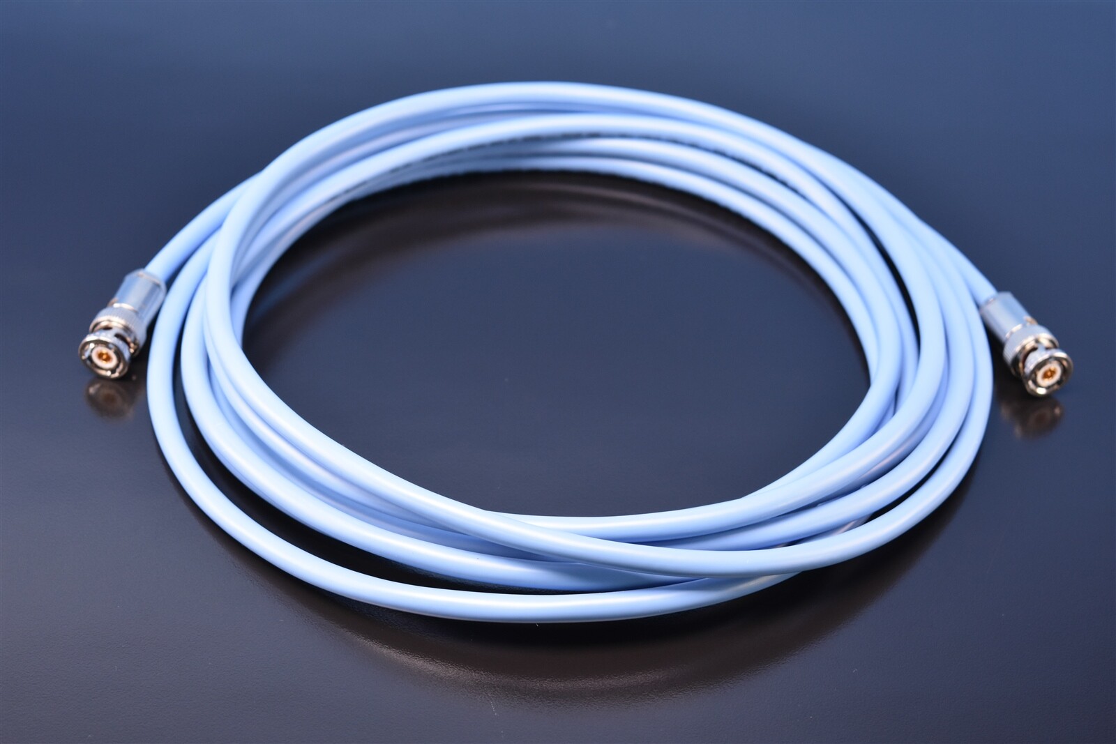 12′ Ft. Milestek 30-02001 78 Ohm Twinaxial Cable & 2 TRB 3-slot Cable Plugs