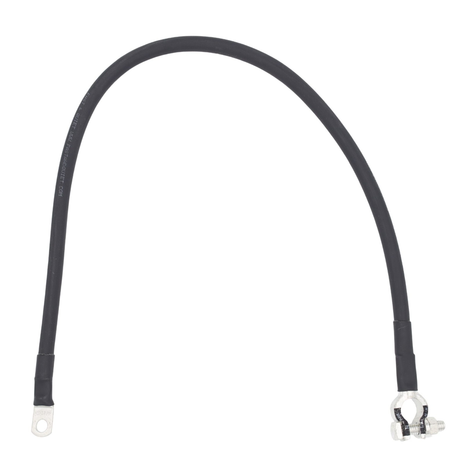 2 AWG Gauge Custom Battery Cable Black Negative Terminal Car Power Wire Inverter