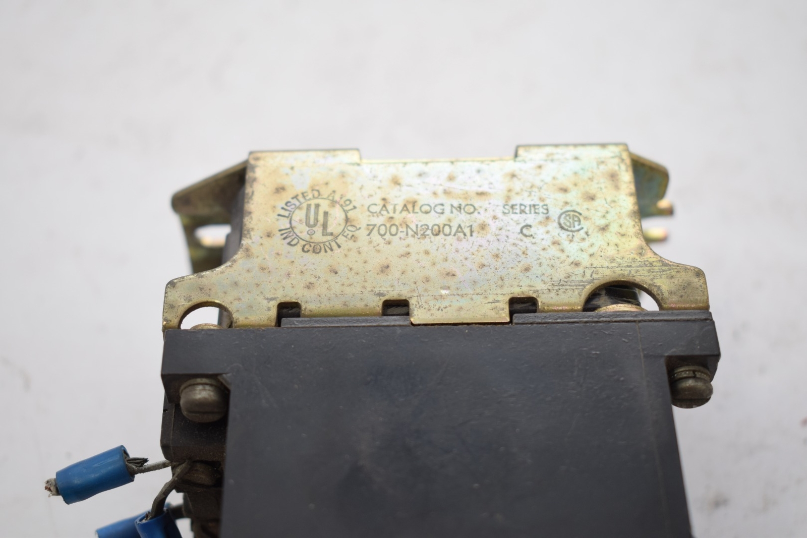 Allen Bradley 700-N200A1 AC Relay 10A 700 120V Coil 84AB86