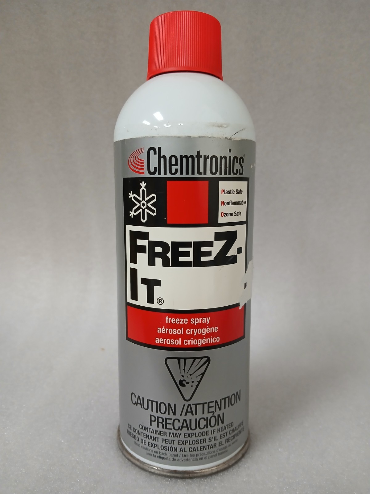 Chemtronics – ES1550 Freeze It Spray – 15 Fl. Oz Aersol – Plastic / Ozone Safe