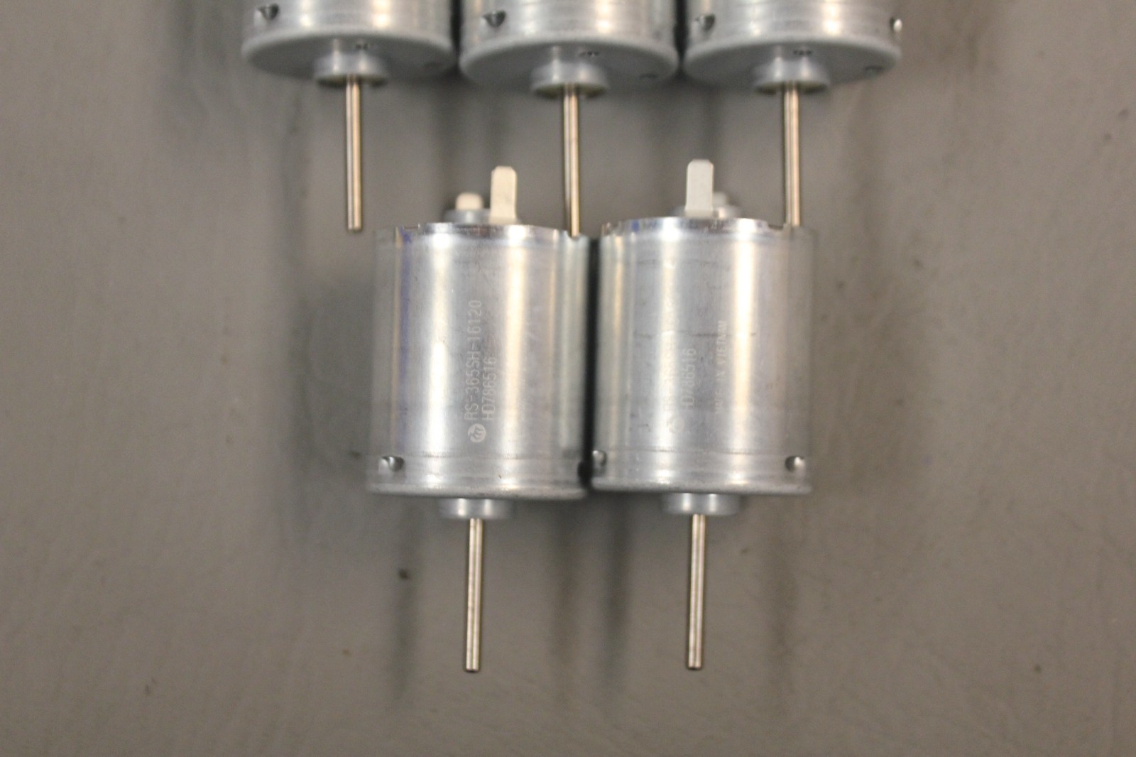 LOT OF 5 MABUCHI MOTOR RS-365SH-16-120