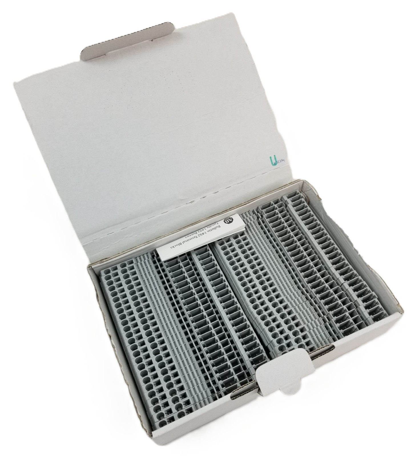 50 Allen-Bradley 1492-L3Q2P Terminal Blocks Single Circuit 26-12 AWG NEW