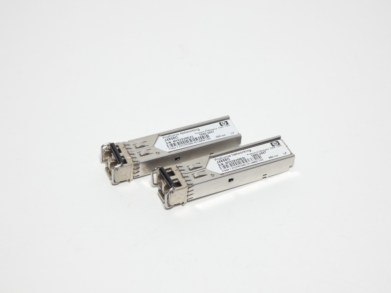 *Lot of 2* HP Hewlett-Packard ProCurve Networking J4858C Gigabit Ethernet SFP…