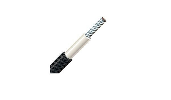 4 AWG SRML 200°C High Temperature Lead Wire Black 600V