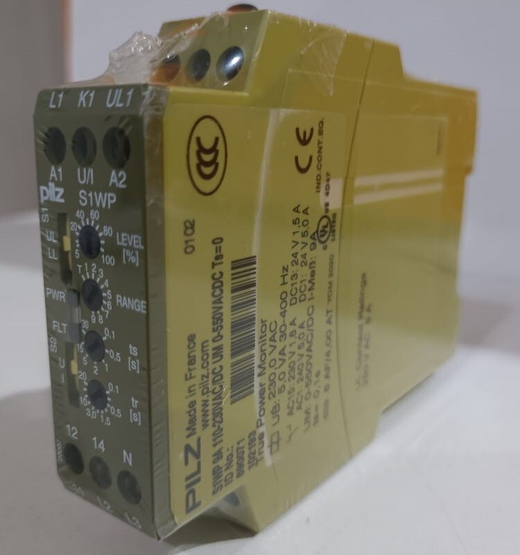 PILZ 890071 – S1WP 9A 110-230VAC/DC UM 0-550VACDC Ts=0
