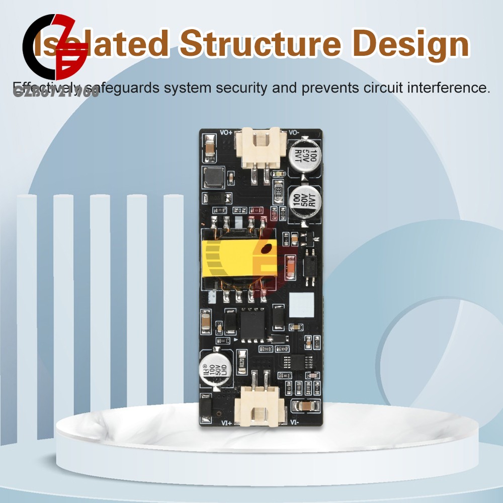 DC-DC Isolated Power Supply Module 12-24V to 12V/24V 15W Power Converter Module