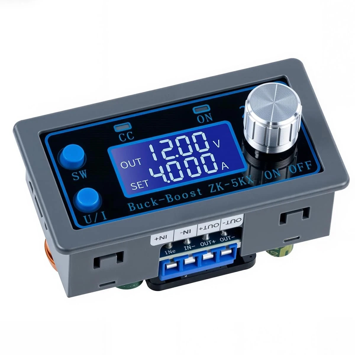 DC DC Buck Boost Power Converter CC CV 0.6-36V 5A 5V 6V 12V 24V Power Module …