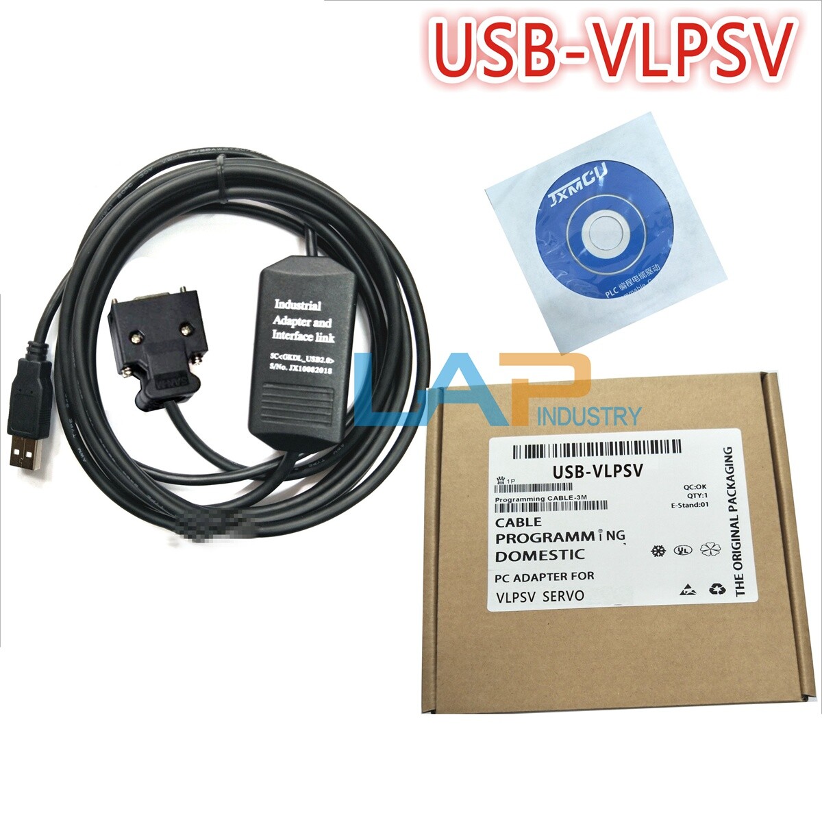 1PCS NEW USB-VLPSV Programming Cable FOR VELCONIC (TOEI) VLPSV servo drive