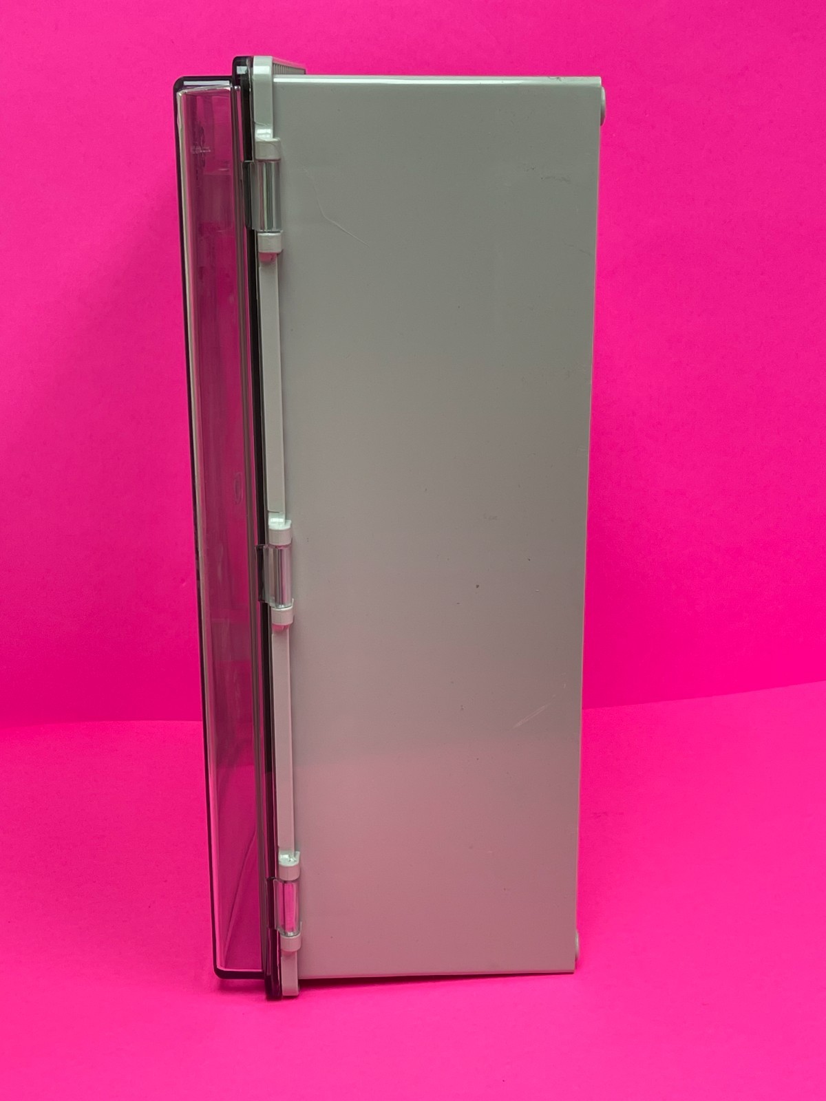 NEW Enclosure 11x15x6 Polyester With Hinged Clear Cover, NEMA 4X NE-PCT-2939