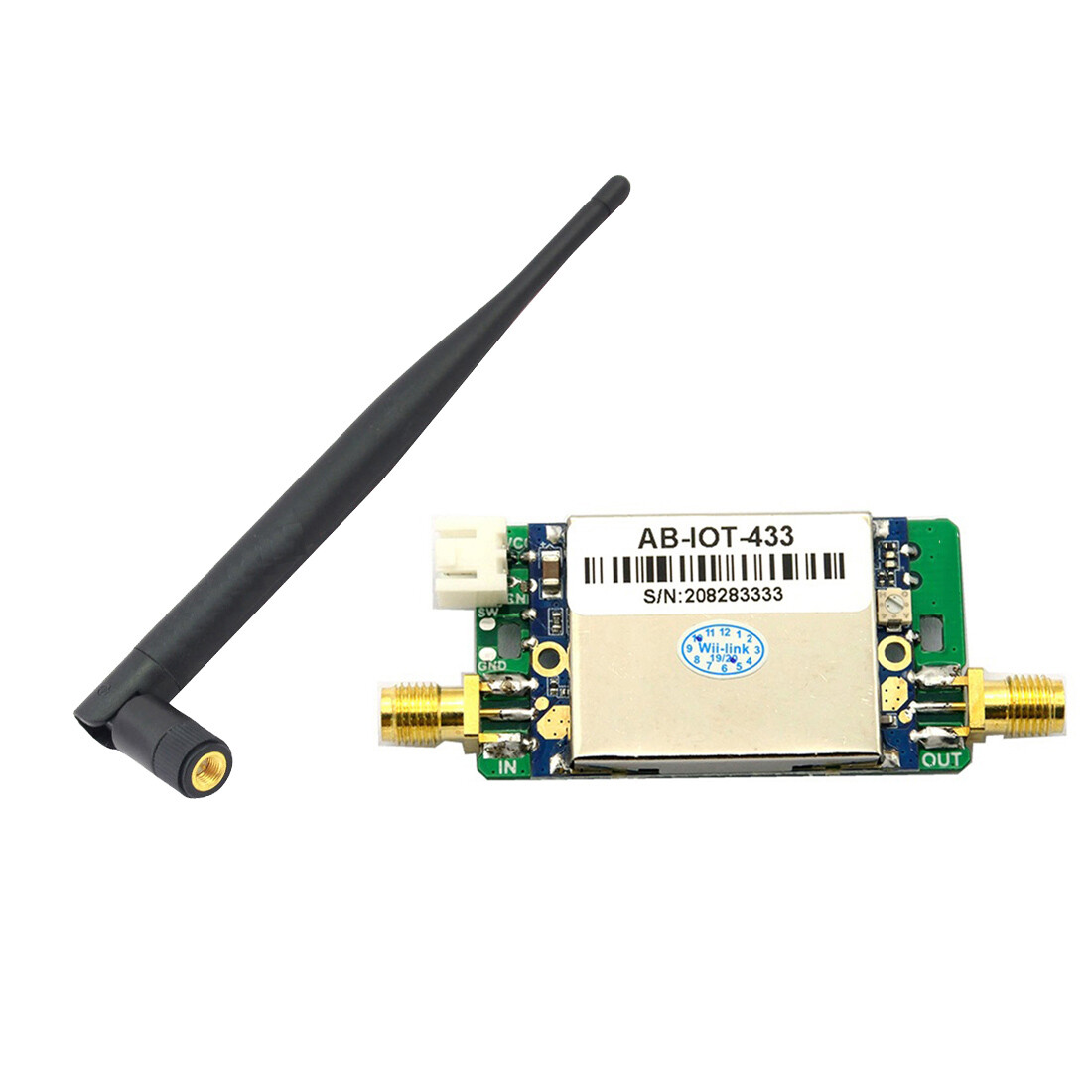 AB-IOT 433MHzSMAmodule bidirectional signal amplifier module no external antenna