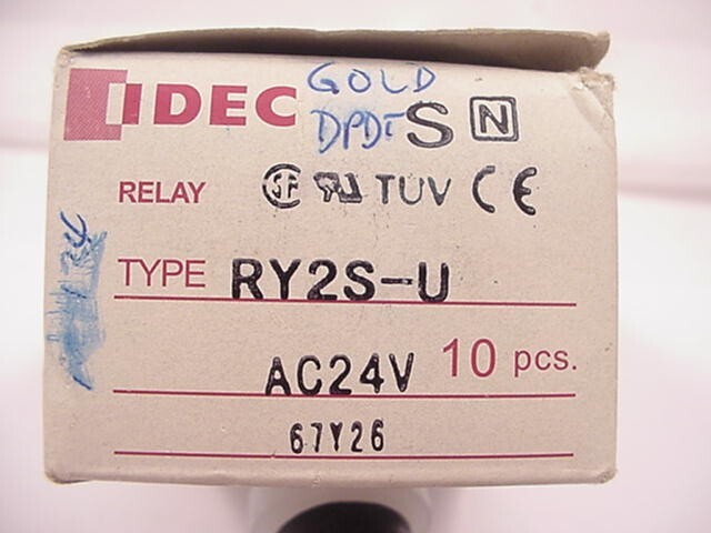 Idec RY2S-U AC24V Relay New Ships on Same Day of the Purchase