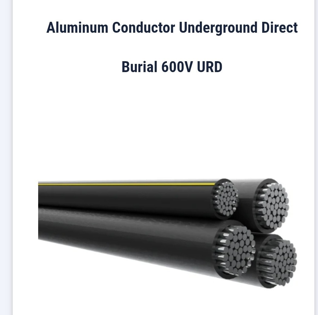 500 MCM Aluminum Wire 210 FT Never Installed Commercial Feeder Service Wire