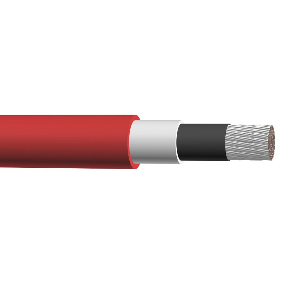 4/0 AWG Jumper Cable Tinned Copper Lead Wire Red 5kV/15kV